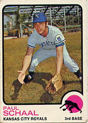 1973 Topps Baseball Cards      416     Paul Schaal